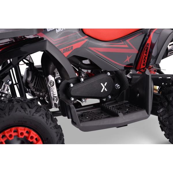 Benzínová čtyřkolka pro děti Beneo Motors Explorer červená - 50cm3 (obrázek 9)