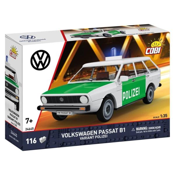 Cobi Volkswagen Passat B1 Variant Polizei, 1:35