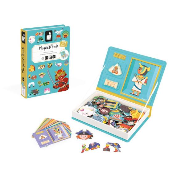 Janod Magnetibook Historia Libro magnético para niños