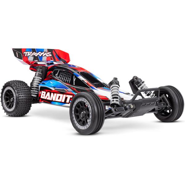 Traxxas Bandit 1:10 HD RTR červený (obrázek 9)