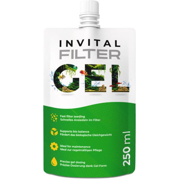 INVITAL FilterGel 250 ml baktérie pre akvárijné filtácie