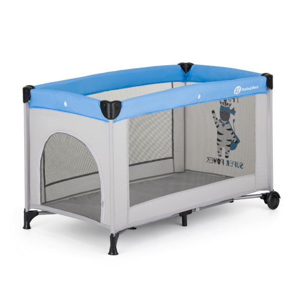 PETITE&MARS Postýlka cestovní Koot - Zebra Super Power (obrázek 3)