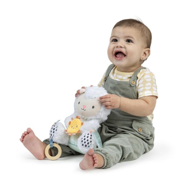 INGENUITY Hračka plyšová aktivní Calm Springs™ ovečka Sheepy 0m+