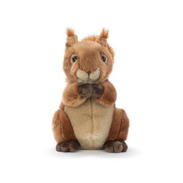 WILD LIFE Veverka realistická plyšová hračka 28cm