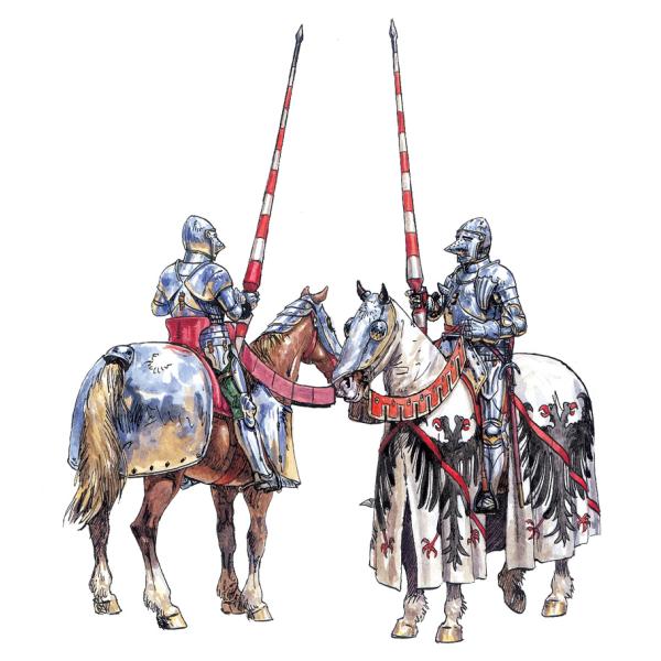 Model Kit figurky 6026 - FRENCH WARRIORS (100 YEARS WAR) (1:72) (obrázek 4)