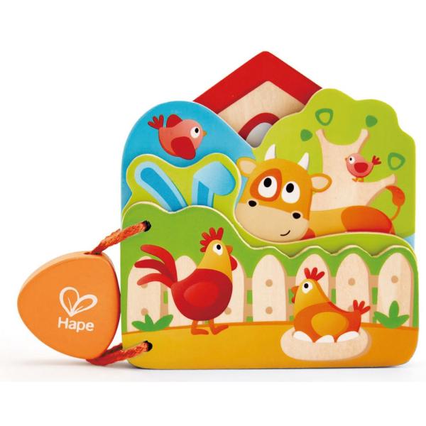 Hape Baby knižka Farma