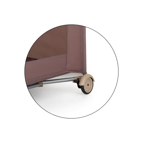PETITE&MARS Postýlka cestovní Nyja Elegant Dreamlines Mocha (obrázek 6)