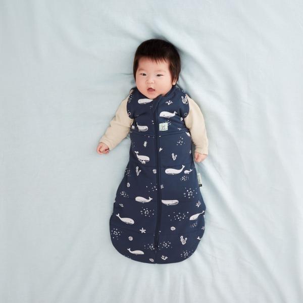 ERGOPOUCH Zavinovačka a vak na spaní 2v1 Cocoon Whale 0-3 m, 3-6 kg, 2,5 tog (obrázek 3)