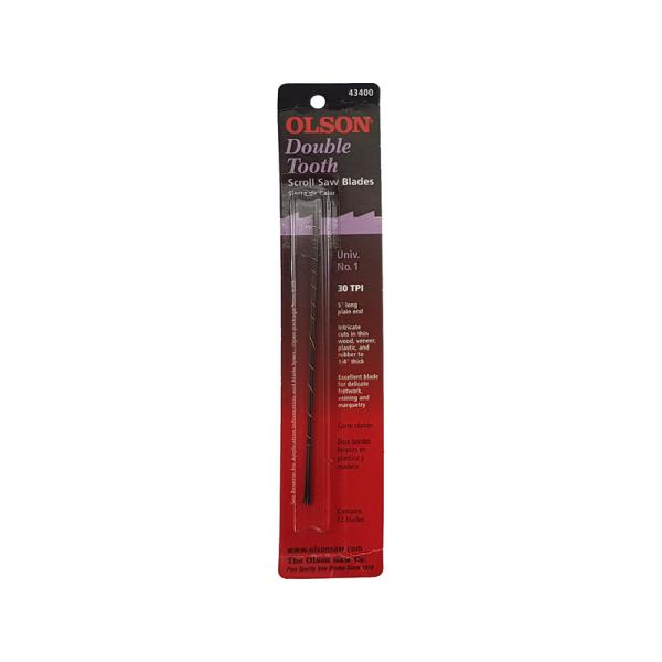 Olson list do lupénkové pilky 0.66x0.33x127mm dvojitý zub 30TPI (12ks) (obrázek 3)