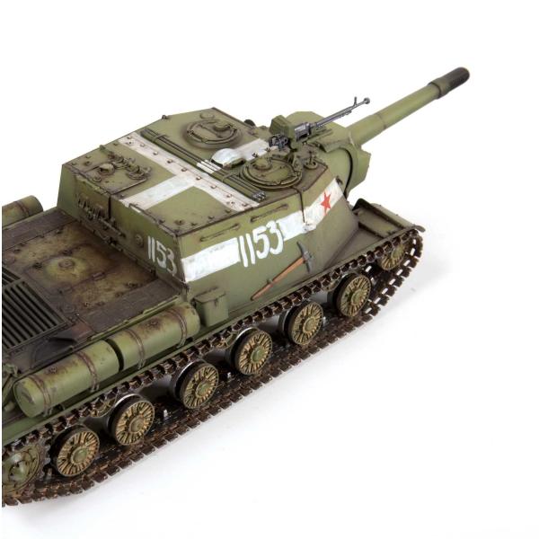 Model Kit military 3721 - Sovětská samohybná děla ISU-152 (1:35) (obrázek 5)