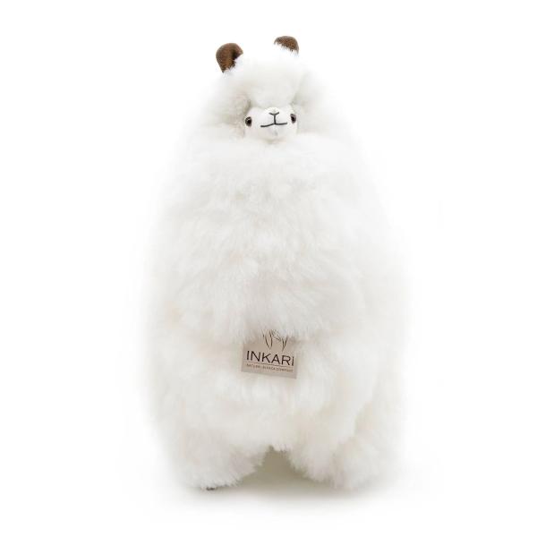 INKARI Plyšová hračka Alpaca Large Ivory white 50cm