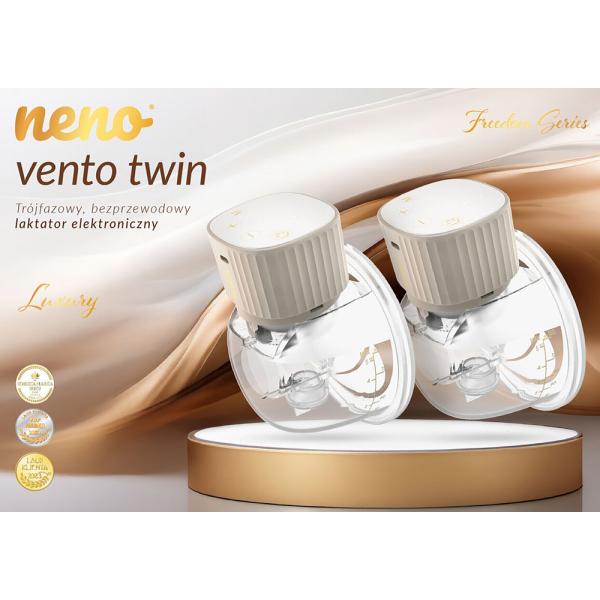 NENO Odsávačka mateřského mléka duo elektrická Vento Twin (obrázek 11)