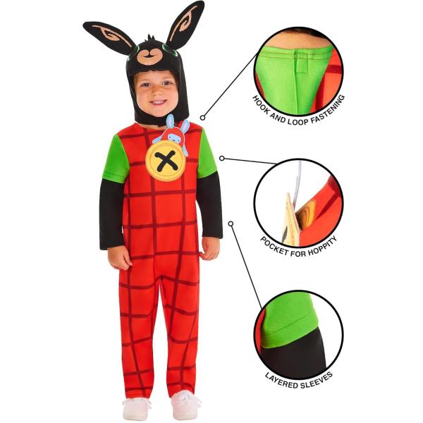 BING dětský kostým velikost (98-104cm)deluxe (obrázek 3)