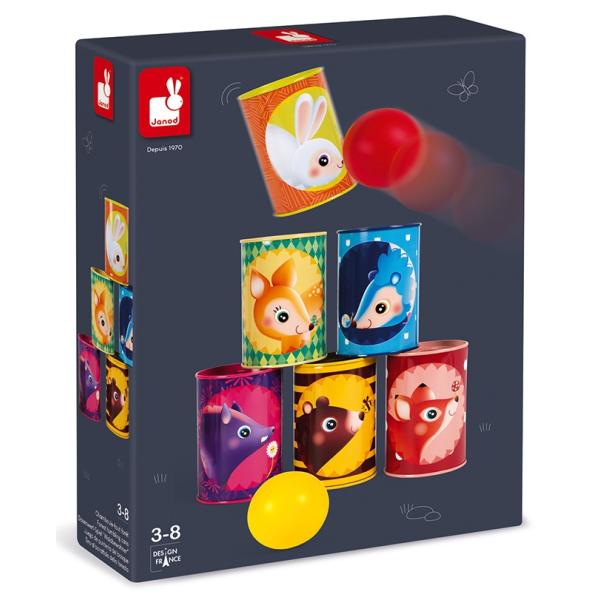 Janod Plechovky Les 6 ks (obrázek 4)