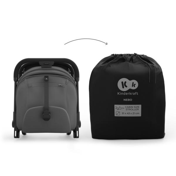 KINDERKRAFT Kočárek sportovní Nebo Platinum Grey (obrázek 11)