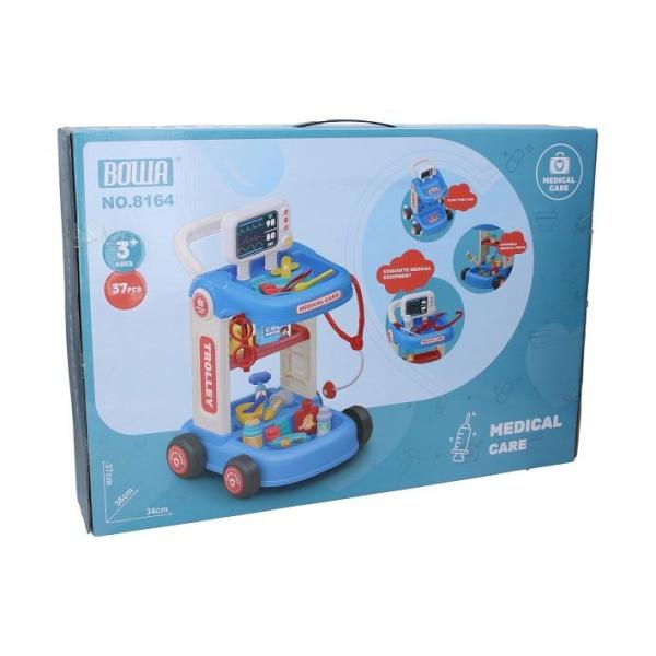 Lékařský vozík 34x36x37 cm (obrázek 3)