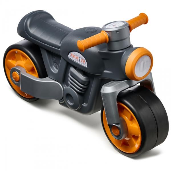 Falk odrážedlo Prem1er Retro černé – tiché kola