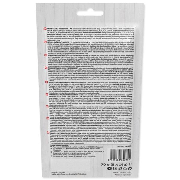 Ontario pochoutka lízací kuřecí 5x14g (obrázek 5)