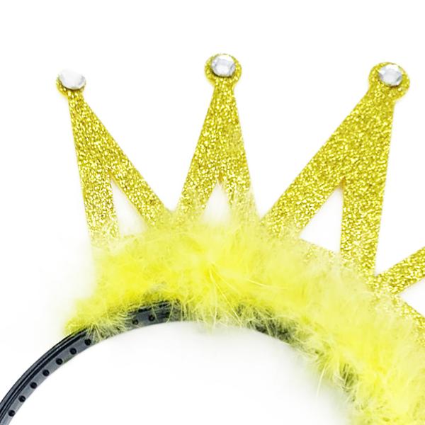 Čelenka korunka s peřím pro děti (obrázek 3)