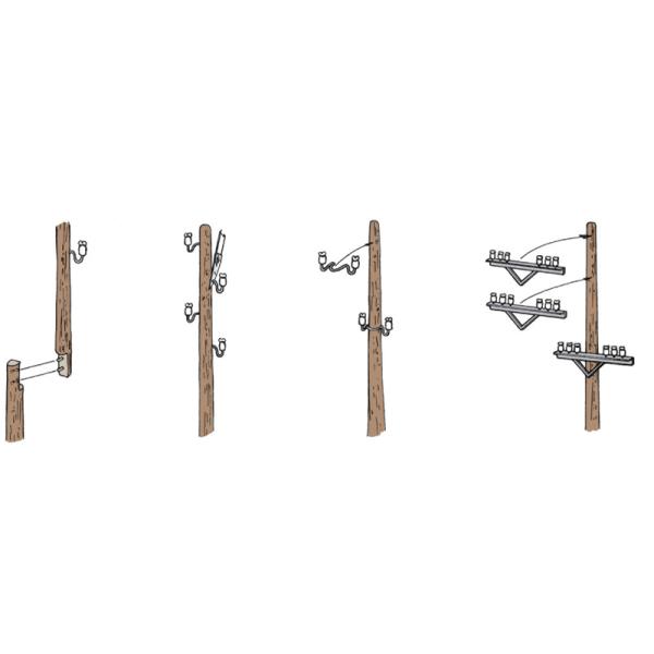 Model Kit doplňky 0404 - TELEGRAPH POLES (1:35) (obrázek 3)