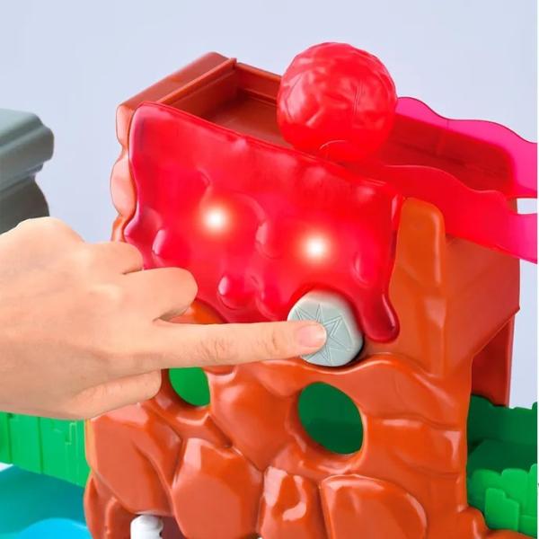 Sada dobrodružný svět dinosaurů s doplňky plast na baterie se zvukem, světlem (obrázek 3)