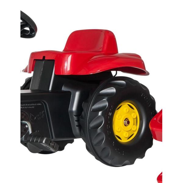 Rollytoys Šlapací traktor Rolly Kid s vlečkou - červený (obrázek 4)