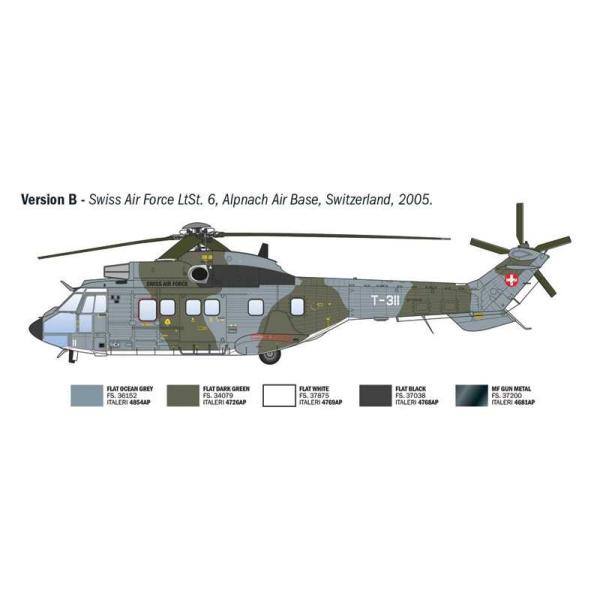 Model Kit vrtulník 91096 - AS332 Super Puma (1:72) (obrázek 5)