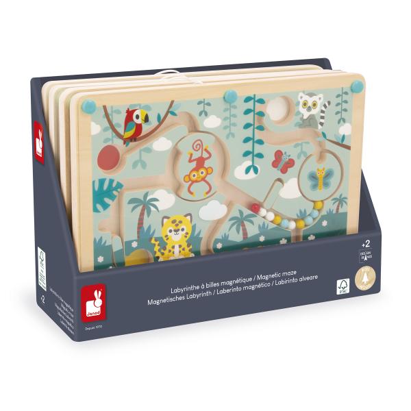 Janod Tropik Magnetický labyrint s perem Džungle (obrázek 5)