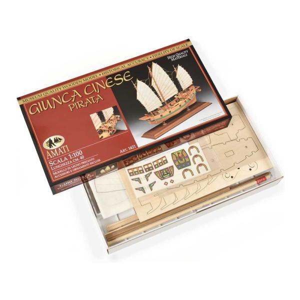 AMATI Čínská džunka 1:100 kit (obrázek 4)