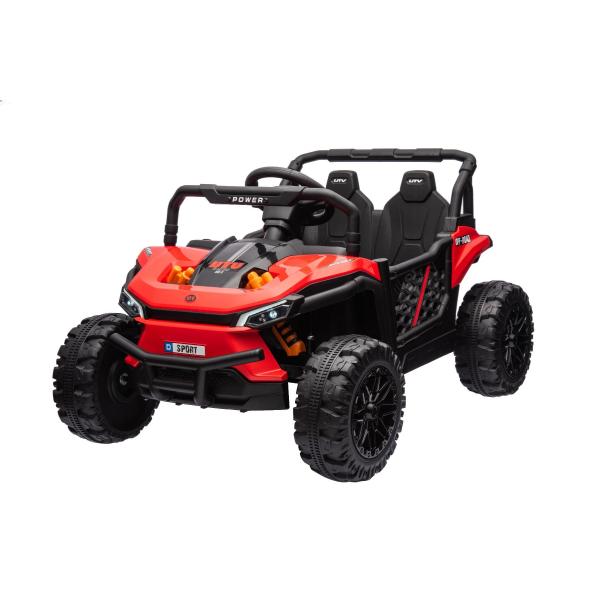 Elektrické autíčko UTV Small 12V, červené, Pohon zadních kol, 12V baterie (obrázek 4)