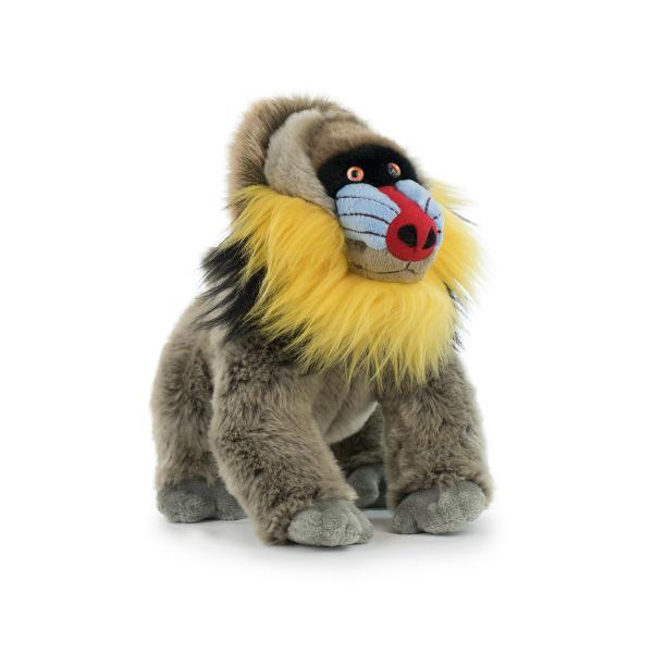 WILD LIFE Mandril realistická plyšová hračka 28cm