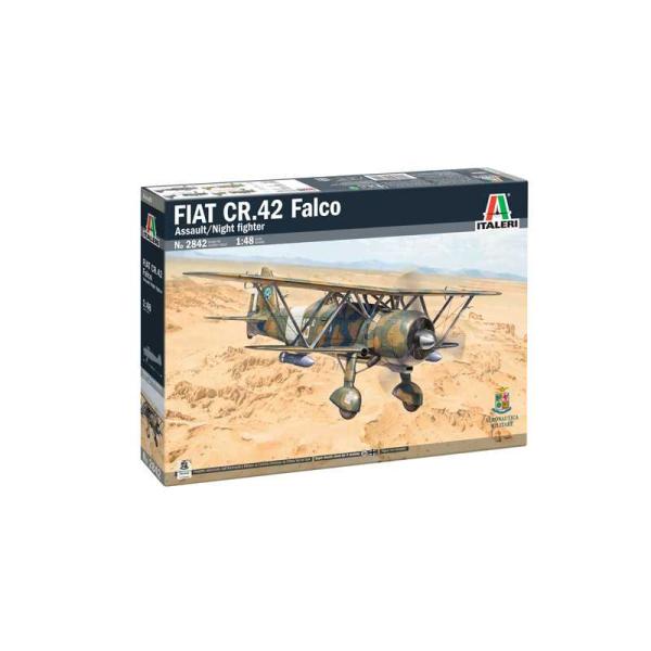 Model Kit letadlo 2842 - FIAT CR.42 Falco Assault/Night Fight (1:48)