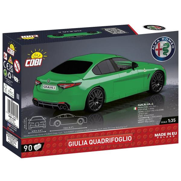 Cobi Alfa Romeo Giulia Quadrifoglio, 1:35, 90 k