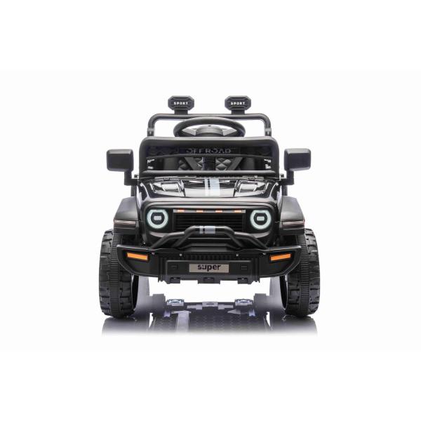 Elektrické autíčko OFFROAD NEW s pohonem zadních kol, černé, Lithiová baterie