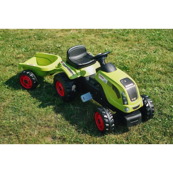 Smoby Šlapací traktor CLAAS zelený s vozíkem (obrázek 9)