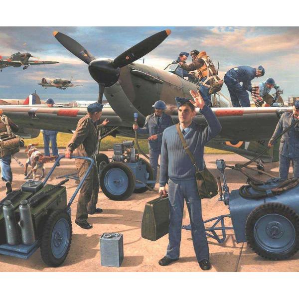 Classic Kit diorama A04702 – WWII RAF Ground Crew (1:48) – nová forma