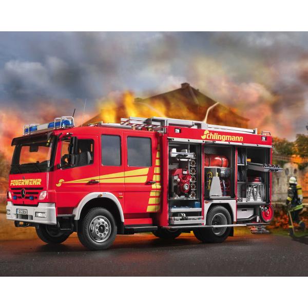 Plastic ModelKit auto 07404 - Schlingmann LF20/16 Mercedes Benz Atego 1529 AF (1:24) (obrázek 4)