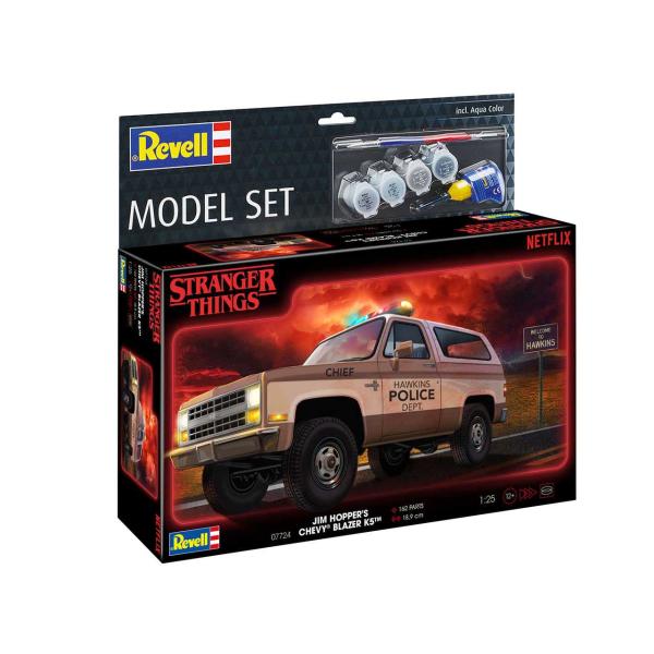 ModelSet STRANGER THINGS auto 67724 - 1985 Chevrolet K5 Blazer (1:25)