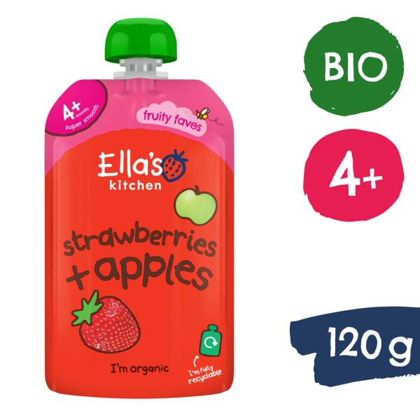 Ella's Kitchen BIO Fragola e Mela (120 g)