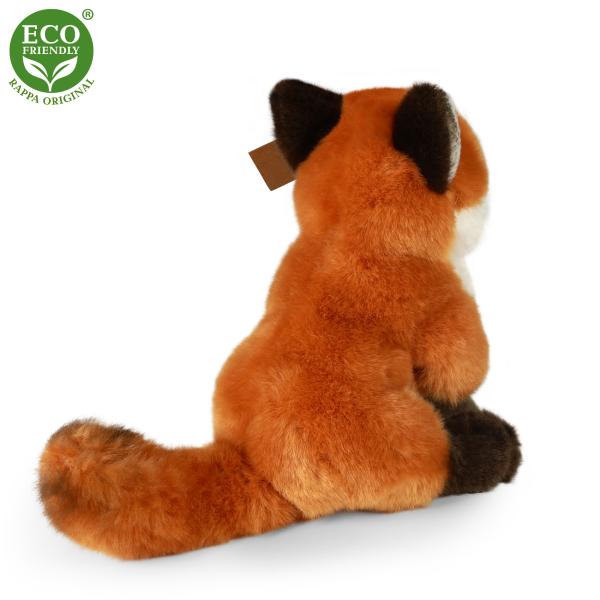 Plyšová líška sedící 21 cm ECO-FRIENDLY