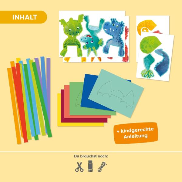 Haba Kreativní sada Skládání z papíru Ohniví draci (obrázek 3)