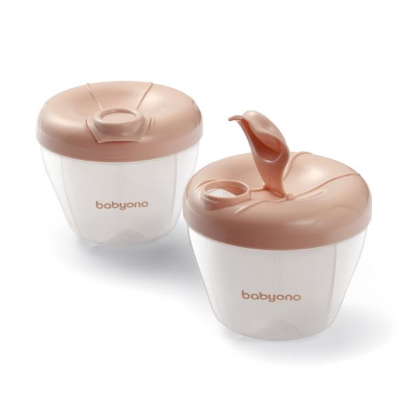 BABYONO Dávkovač sušeného mléka Beige (obrázek 3)