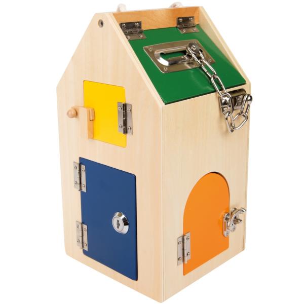 Small Foot Motorický dům se zámky