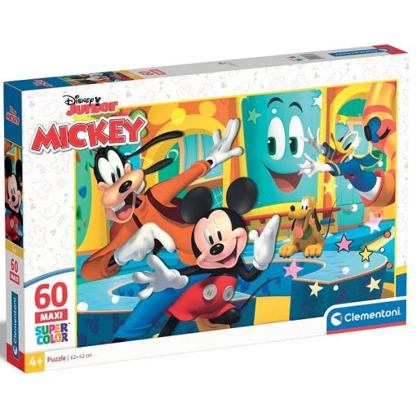 Puzzle 60 dílků MAXI - Disney Mickey