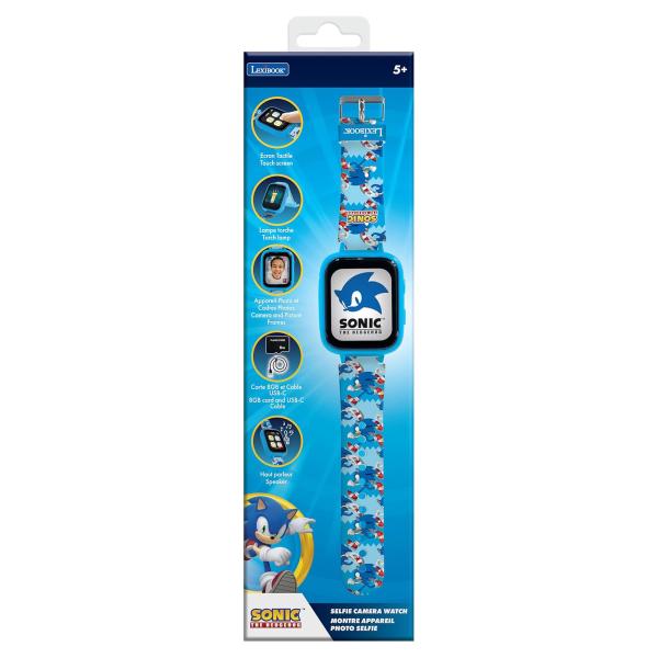 Lexibook Hodinky s fotoaparátem a kamerou Ježek Sonic