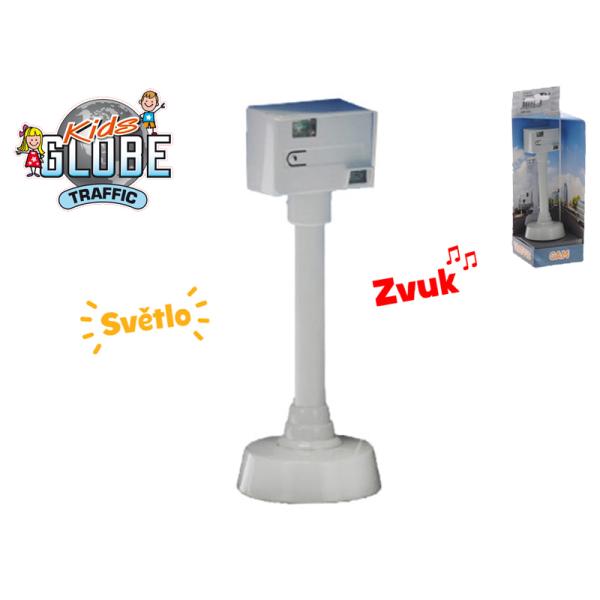 Rychlostní radar 12cm na baterie se světlem a zvukem