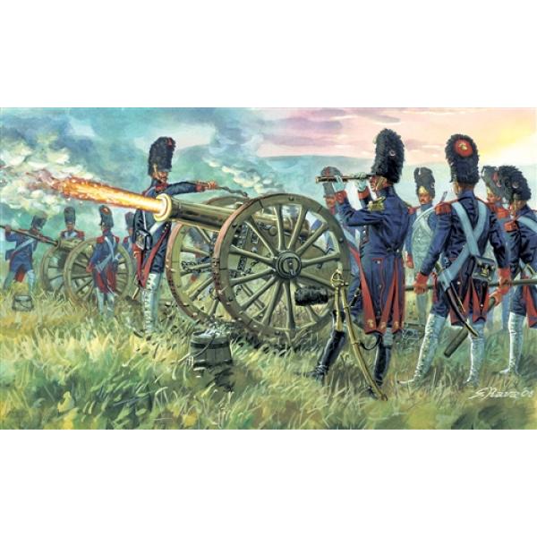Model Kit figurky 6135 – FRENCH IMPERIAL GUARD ARTILLERY (NAP. WARS) (1:72)