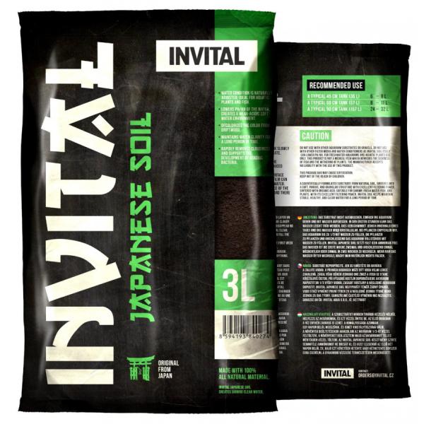 INVITAL Japonská půda 3l Normální japonský substrát