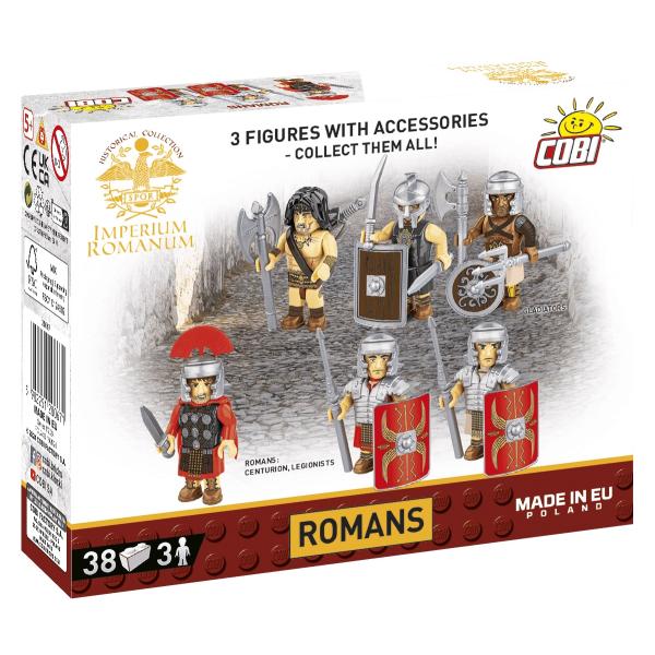 Cobi Imperium Romanum Rimania 3 figurky s doplňky (obrázek 3)