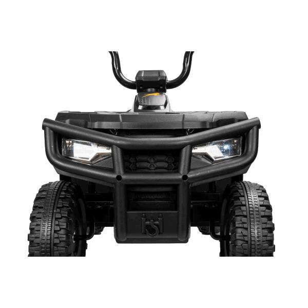 Licencovaná elektrická čtyřkolka Arctic Cat 12V se zadním pohonem, černá, LED světla, Lí (obrázek 10)